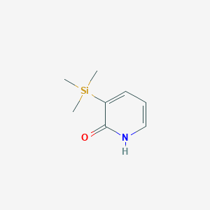 molecular formula C8H13NOSi B2575230 3-(三甲基甲硅烷基)吡啶-2-醇 CAS No. 17379-48-5