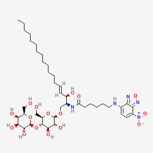 molecular formula C42H69N5O16 B2575338 C6 NBD-Sphingosin, beta-D-Lactosyl CAS No. 474943-04-9