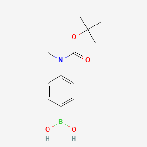 (4-N-BOC-N-Ethylamino)phenylboronic acid