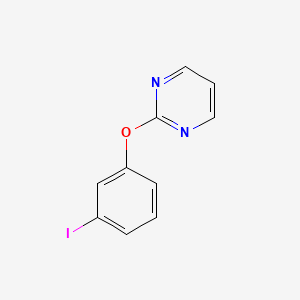 molecular formula C10H7IN2O B2575397 2-(3-Iodophenoxy)pyrimidine CAS No. 886362-02-3