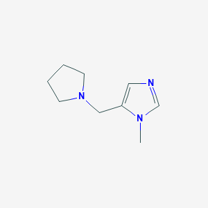 1-methyl-5-(pyrrolidin-1-ylmethyl)-1H-imidazole