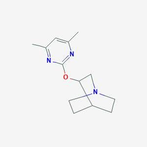 3-((4,6-Dimethylpyrimidin-2-yl)oxy)quinuclidine