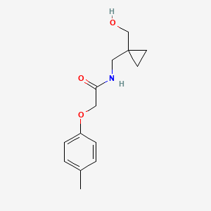 N-((1-(hydroxymethyl)cyclopropyl)methyl)-2-(p-tolyloxy)acetamide
