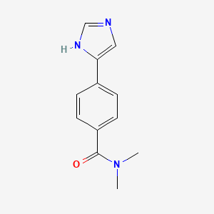 4-(1H-Imidazol-5-yl)-N,N-dimethylbenzamide