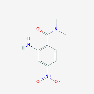 2-amino-N,N-dimethyl-4-nitrobenzamide