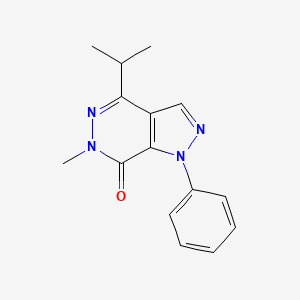 4-isopropyl-6-methyl-1-phenyl-1H-pyrazolo[3,4-d]pyridazin-7(6H)-one