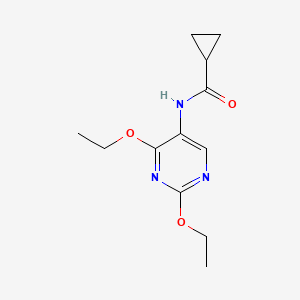 N-(2,4-diethoxypyrimidin-5-yl)cyclopropanecarboxamide