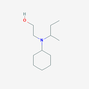 Ethanol, 2-[cyclohexyl(1-methylpropyl)amino]-