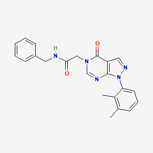 N-benzyl-2-[1-(2,3-dimethylphenyl)-4-oxopyrazolo[3,4-d]pyrimidin-5-yl]acetamide