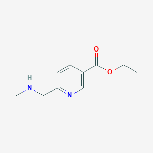 Ethyl 6-(methylaminomethyl)pyridine-3-carboxylate