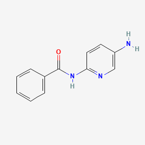 molecular formula C12H11N3O B2575660 N-(5-aminopyridin-2-yl)benzamide CAS No. 69634-20-4