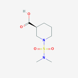 (3S)-1-(dimethylsulfamoyl)piperidine-3-carboxylic acid