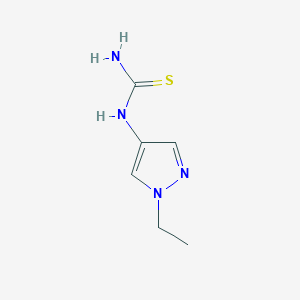 (1-Ethylpyrazol-4-yl)thiourea
