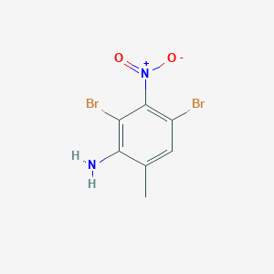 2,4-Dibromo-6-methyl-3-nitroaniline