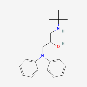 1-(tert-butylamino)-3-(9H-carbazol-9-yl)propan-2-ol