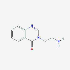 molecular formula C10H11N3O B2575786 3-(2-aminoethyl)quinazolin-4(3H)-one CAS No. 500779-56-6
