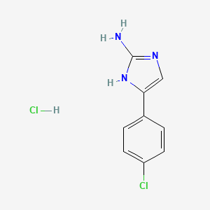 5-(4-Chlorophenyl)-1H-imidazol-2-amine hydrochloride