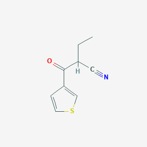 2-(Thiophene-3-carbonyl)butanenitrile