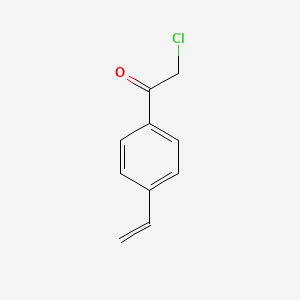2-Chloro-1-(4-ethenylphenyl)ethanone