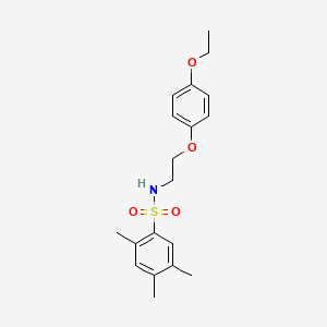 N-(2-(4-ethoxyphenoxy)ethyl)-2,4,5-trimethylbenzenesulfonamide