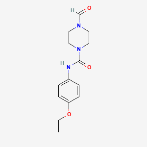 N-(4-Ethoxyphenyl)(4-formylpiperazinyl)formamide