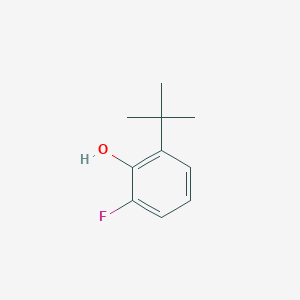 molecular formula C10H13FO B2575874 2-Tert-butyl-6-fluorophenol CAS No. 133342-43-5