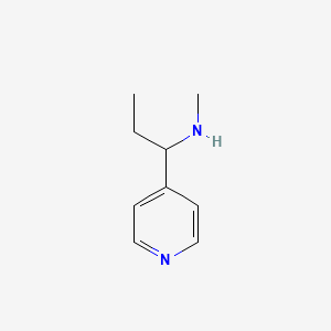 Methyl[1-(pyridin-4-yl)propyl]amine