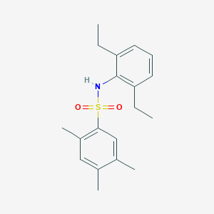 N-(2,6-diethylphenyl)-2,4,5-trimethylbenzene-1-sulfonamide