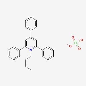 1-Butyl-2,4,6-triphenylpyridin-1-ium perchlorate
