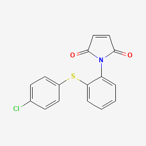 1-[2-(4-Chloro-phenylsulfanyl)-phenyl]-pyrrole-2,5-dione