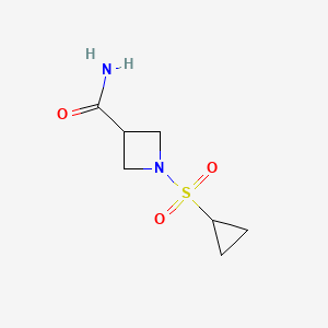 1-(Cyclopropylsulfonyl)azetidine-3-carboxamide