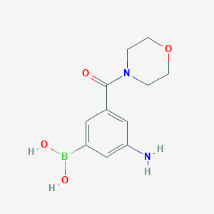 3-Amino-5-(morpholinocarbonyl)phenylboronic acid