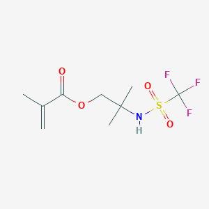 2-Methyl-2-(trifluoromethylsulfonamido)propyl methacrylate