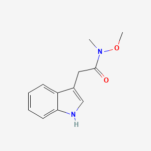 2-(1H-Indol-3-YL)-N-methoxy-N-methylacetamide