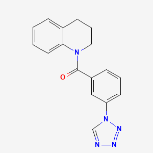 (3-(1H-tetrazol-1-yl)phenyl)(3,4-dihydroquinolin-1(2H)-yl)methanone