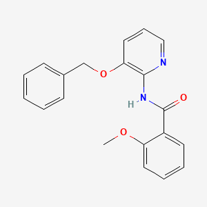 2-methoxy-N-(3-phenylmethoxypyridin-2-yl)benzamide