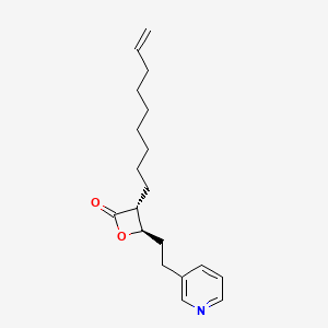(3R,4R)-3-Non-8-enyl-4-(2-pyridin-3-ylethyl)oxetan-2-one