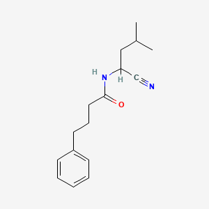 N-(1-cyano-3-methylbutyl)-4-phenylbutanamide