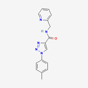 1-(4-methylphenyl)-N-[(pyridin-2-yl)methyl]-1H-1,2,3-triazole-4-carboxamide