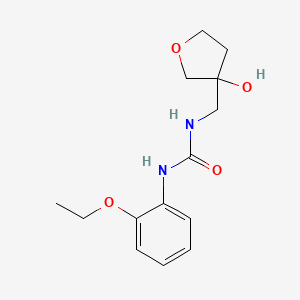 1-(2-Ethoxyphenyl)-3-((3-hydroxytetrahydrofuran-3-yl)methyl)urea