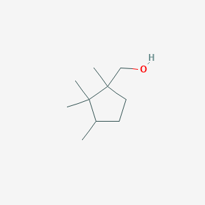 molecular formula C10H20O B2576415 (1,2,2,3-Tetramethylcyclopentyl)methanol CAS No. 408334-01-0