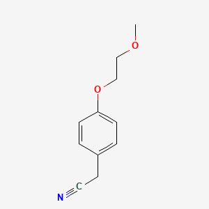 2-[4-(2-Methoxyethoxy)phenyl]acetonitrile