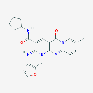 molecular formula C23H23N5O3 B257652 Salor-int L441112-1EA 