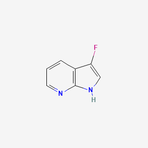 molecular formula C7H5FN2 B2576578 3-氟-1H-吡咯并[2,3-b]吡啶 CAS No. 1260385-03-2