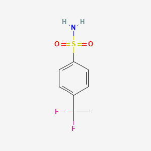 4-(1,1-Difluoroethyl)benzenesulfonamide