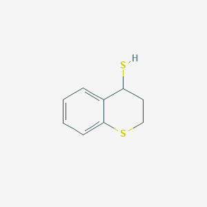 molecular formula C9H10S2 B2576670 3,4-二氢-2H-1-苯并噻吩-4-硫醇 CAS No. 127661-70-5