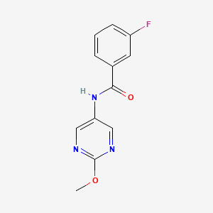 B2576811 3-fluoro-N-(2-methoxypyrimidin-5-yl)benzamide CAS No. 1421509-85-4