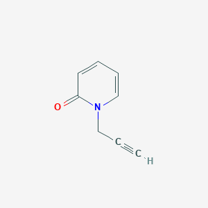 molecular formula C8H7NO B2576962 1-Propargylpyridine-2(1H)-one CAS No. 36281-70-6