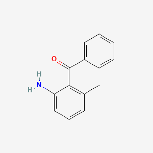 molecular formula C14H13NO B2577004 2-Benzoyl-3-methylaniline CAS No. 50817-58-8