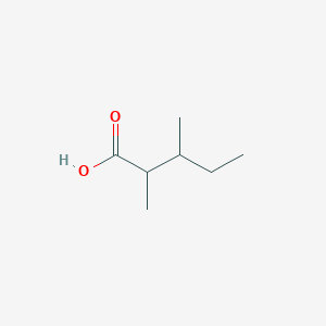 molecular formula C7H14O2 B2577170 2,3-二甲基戊酸 CAS No. 82608-03-5